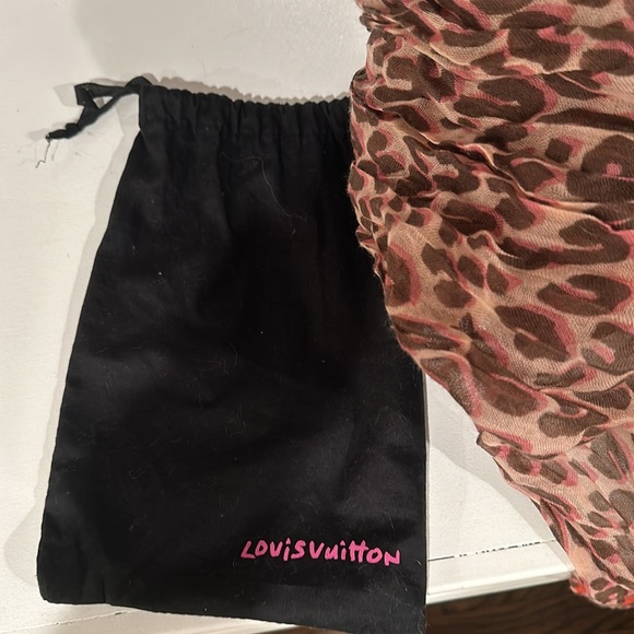 LOUIS VUITTON Stephen Sprouse Cashmere Shawl - Picture 3 of 5